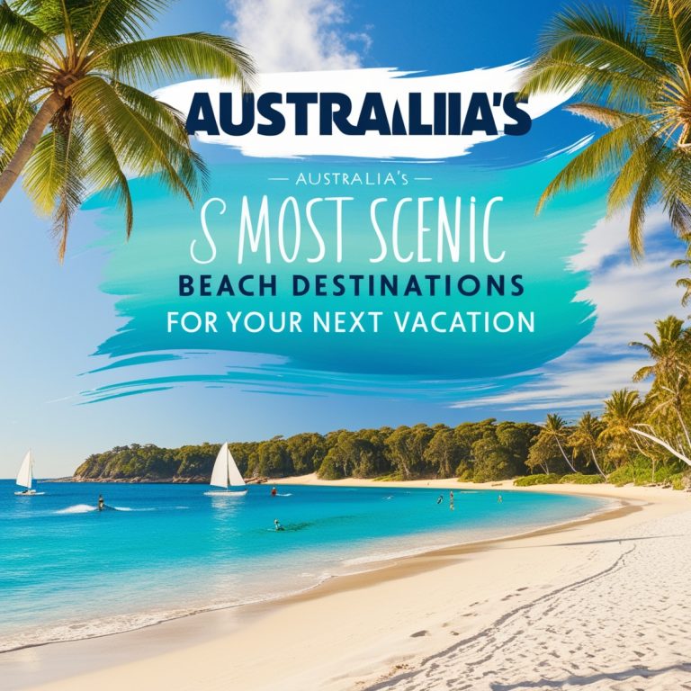 Australia’s Most Scenic Beach Destinations for Your Next Vacation