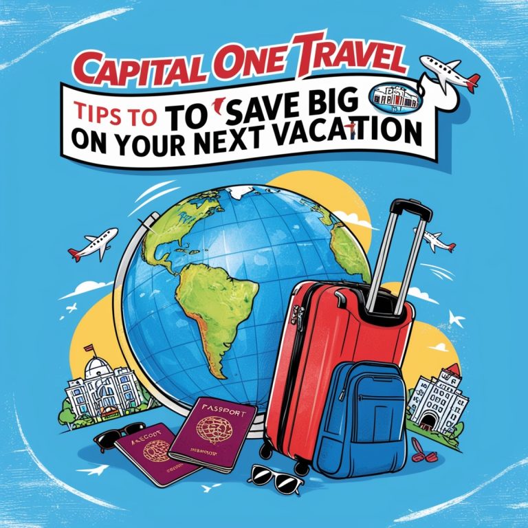 Capital One Travel: Tips to Save Big on Your Next Vacation